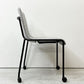 コクヨ KOKUYO オフセットフレームチェア offset frame chair オフィスチェア スタッキングチェア 4脚セット 4本脚 ファブリックシート スカイグレー キャスター 総定価￥274,800- B ●