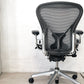 ハーマンミラー Herman Miller アーロンチェア Bサイズ ポスチャーフィット ウェイブ ポリッシュドアルミベース ビル・スタンフ ＆ ドン・チャドウィック ★