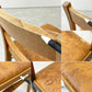 トラックファニチャー TRUCK FURNITURE TS CHAIR ダイニングチェア ナラ無垢材 アイアン 本革 羊革 シープスキン 定価 ￥110,550- ●