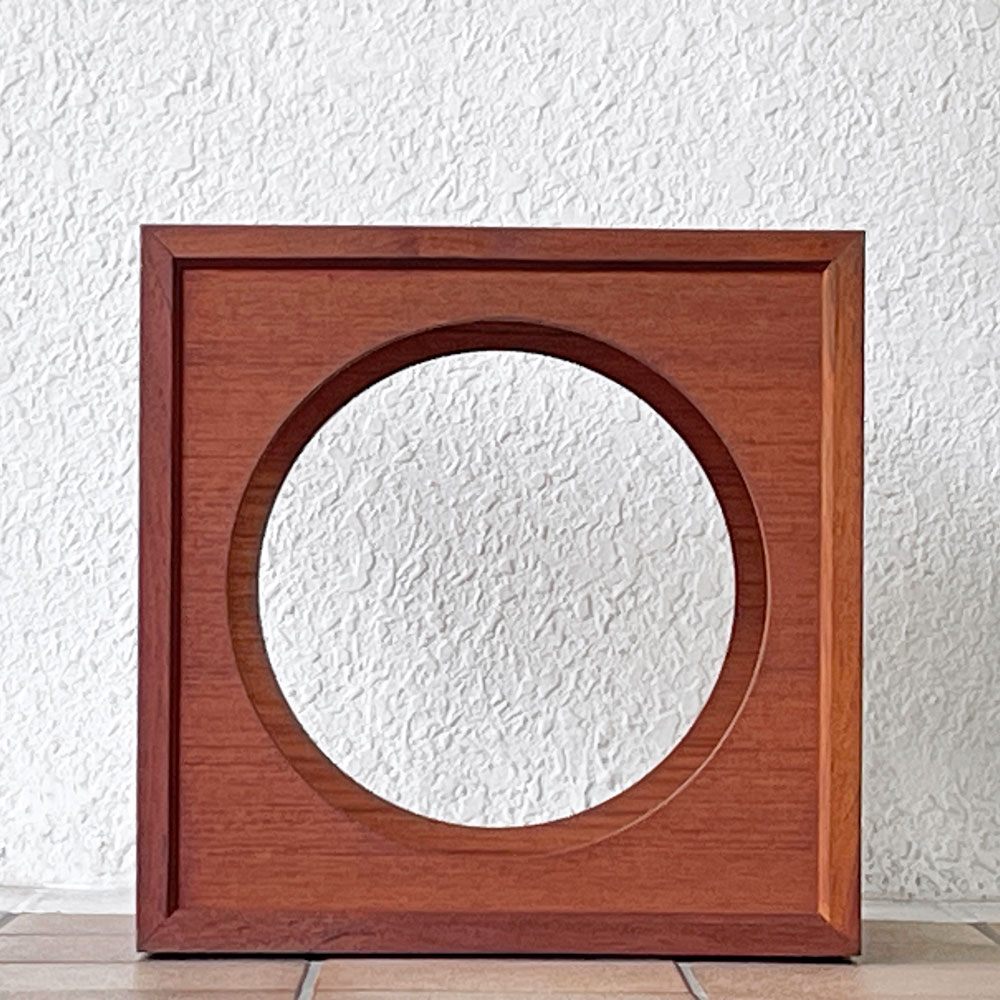 二葉家具 ビンテージ ハコテーブル チーク材 W40cm 原好輝 オープンシェルフ 自在家具 ミッドセンチュリーモダン 希少 B ◇