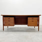 シバストファニチャー SIBAST FURNITURE No.207 両袖デスク チーク材 アルネ・ヴォッダー デンマークビンテージ 〓