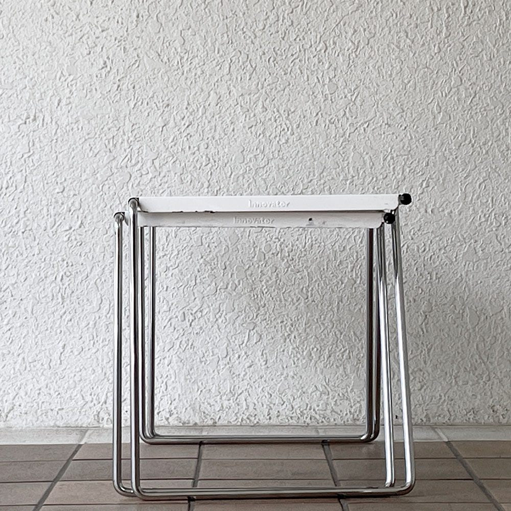 イノベーター innovator ネストテーブル サイドテーブル パンチング 北欧家具 モダンデザイン スウェーデン ◇