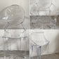 カルテル Kartell ルイゴースト Louis Ghost アームチェア ダイニングチェア クリスタル フィリップスタルク Philippe Starck イタリア ■