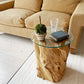 ダリールズ DAREELS トアーサイドテーブル TOOR SIDE TABLE アジアンチーク デビッド・ジョフラ 古材 定価￥62,700- ★