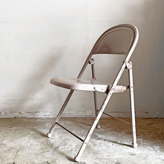 アメリカンシーティングカンパニー AMERICAN SEATING COMPANY スチール製 フォールディングチェア インダストリアル USビンテージ A ■