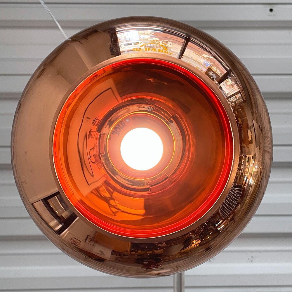 トムディクソン Tom Dixon コッパー ラウンドペンダントライト 25 Copper Round Pendant 25 コッパー 定価￥70,180- 廃番 ★