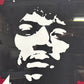 コンラッドリーチ CONRAD LEACH ジミ・ヘンドリックス Jimi Hendrix シルクスクリーン アートフレーム ポスター ポップアート 78/100 希少 56×69.5cm(スクリーンサイズ) 額装品 B ●