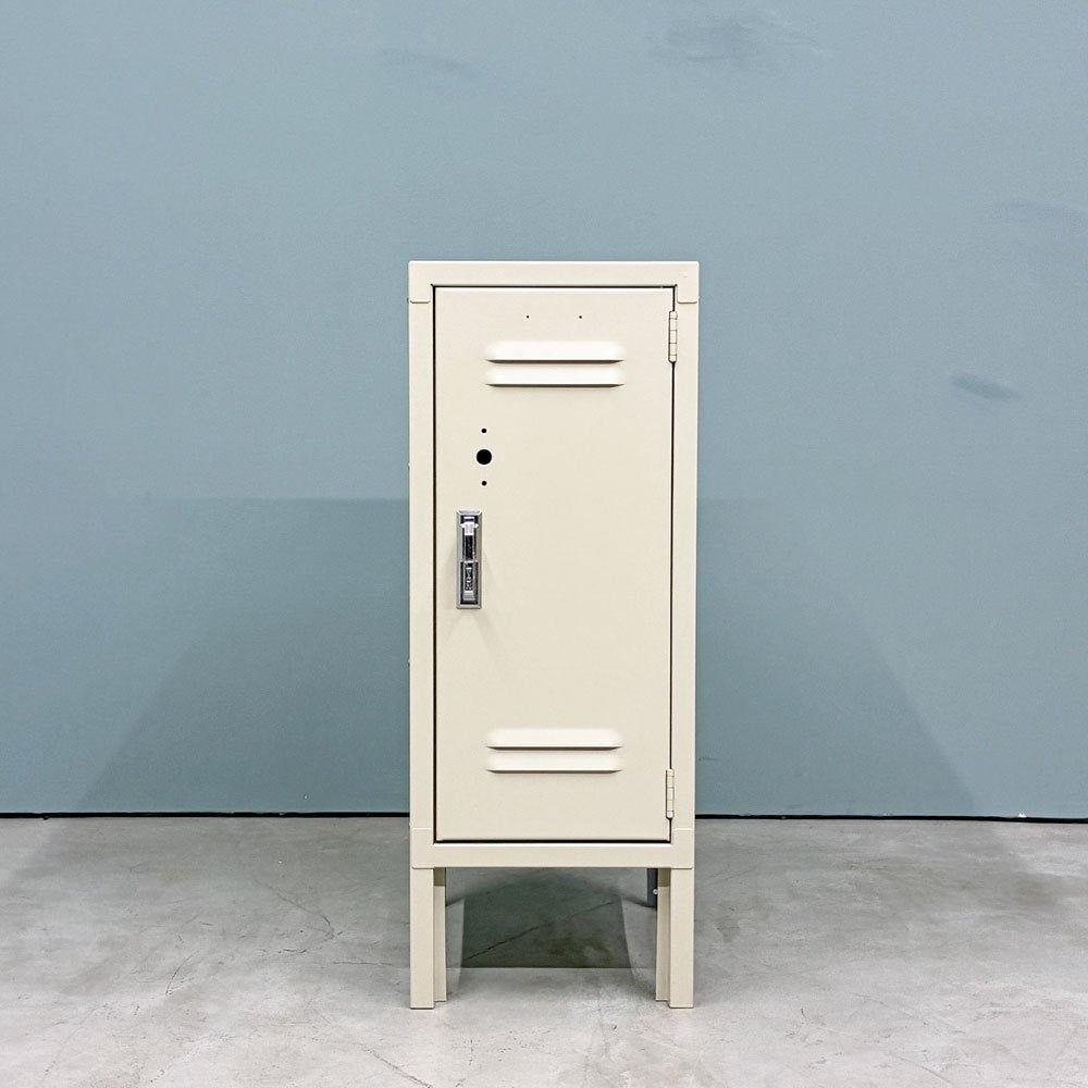 リオン LYON ハーフロッカー HALF LOCKER ルーバータイプ スチールロッカー アイボリー P.F.S.取扱 ◎