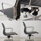 ハーマンミラー Herman Miller イームズアルミナムグループチェア マネージメントチェア アルミバフベース ガス圧昇降仕様 5本脚 キャスタータイプ 本革 イームズ B ●