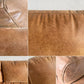 リラックスフォーム RELAX FORM トレビソ TREVISO カウチソファ 左カウチ W280cm スーパーレザーテックス オーカーブラウン 関家具 定価￥307,725- 〓