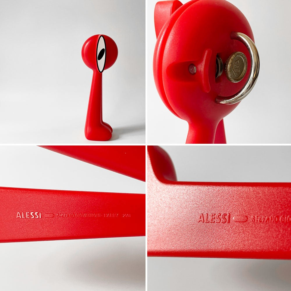 アレッシィ ALESSI Can Can 缶切り レッド ステファン・ジョバンノーニ Stefan Giovannoni 2001年 イタリア 廃番 ◇