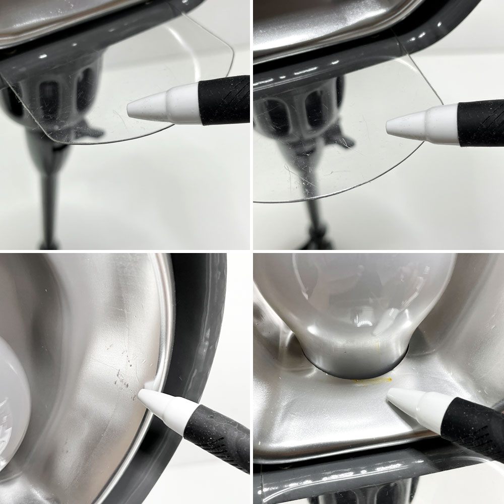 デイザー DAZOR USビンテージ クランプデスクライト グレー ミリタリー インダストリアル アメリカ  P.F.S取扱 現状品 ●