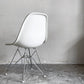 ハーマンミラー Herman Miller サイドシェルチェア サード 3rd ビンテージ FRP PVCレザー パーチメントカラー ロータイプ エッフェルベース イームズ ■