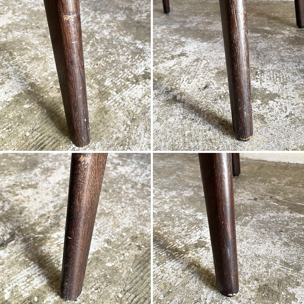 ヴィトラ vitra タブレ オ TABOURET HAUT カウンタースツール ハイスツール ダークオーク オーク材 ジャン・プルーヴェ Jean Prouvé 定価￥¥133,100- ■
