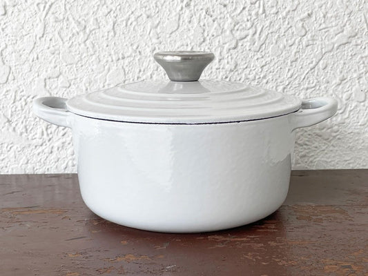 ルクルーゼ LE CREUSET ココットロンド Cocotte ronde 両手鍋 鋳物 ホーロー ベイパー 18cm ◇