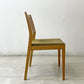カンディハウス CONDE HOUSE ハナコ HANACO ダイニングチェア 三井緑 シルトーリ WT ブラウン系 ナラ材 定価￥90,200～ A ●