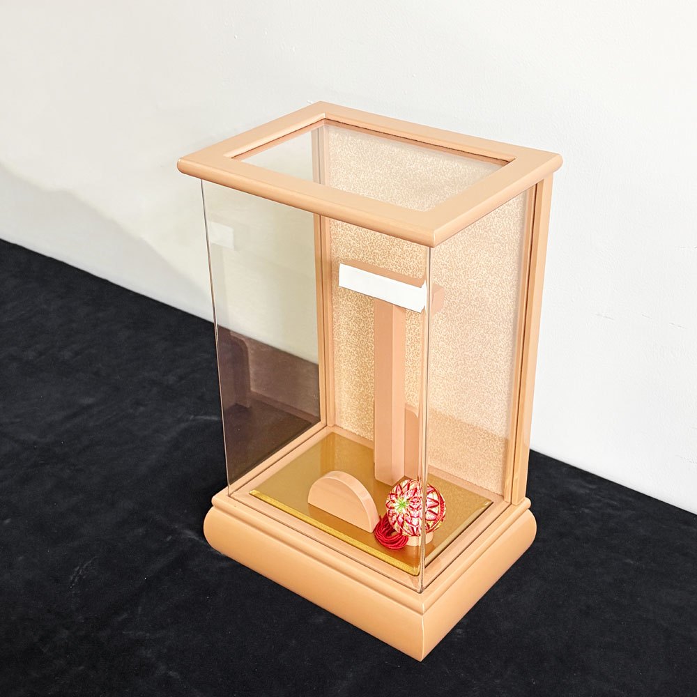 羽子板用ケース アクリルケース パールピンク 手鞠  お正月飾り 縁起物 ●