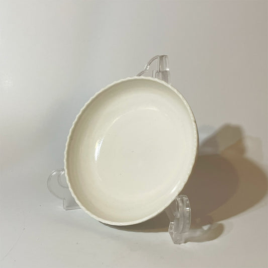 岡田直人 Naoto Okada ふちしのぎ 浅鉢 ボウル プレート 13cm 器 陶芸家 現代作家 B ★