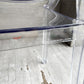 カルテル Kartell ルイゴースト LouisGhost アームチェア クリスタル スタッキング フィリップ・スタルク Philippe Starck イタリア 定価￥69,700- A♪