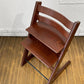 ストッケ STOKKE トリップトラップ TRIPP TRAPP ベビーチェア キッズチェア S/N4～ ブラウン ノルウェー 北欧家具 B ◎
