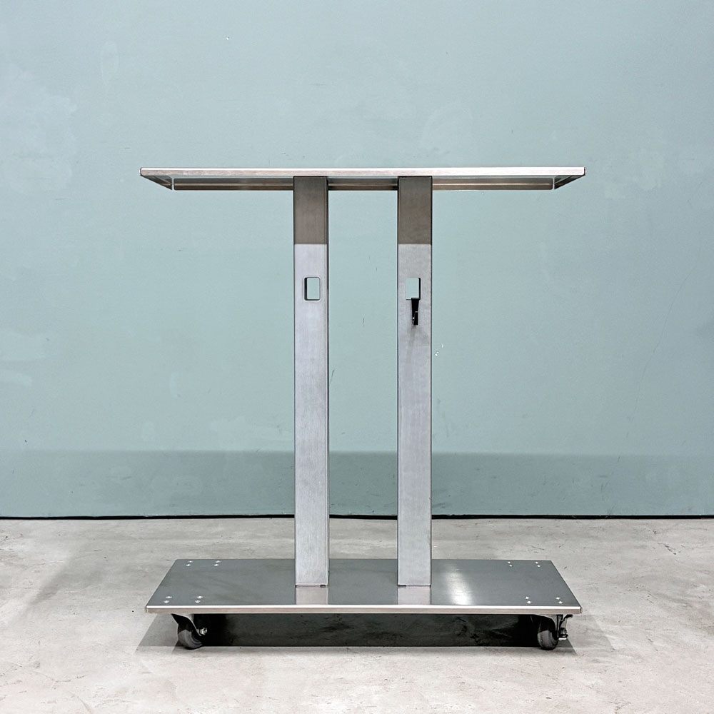 ロンバス・ラボ rhombus lab サス・サイド・トロリー sus side trolley サイドテーブル ワゴン キャスター フック付き ステンレス 店舗什器 ◎