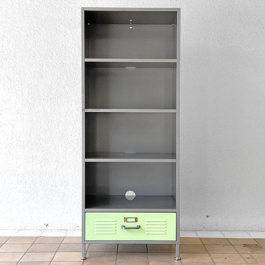 ポッタリーバーン ティーン Pottery Barn Teenティーン ロッカーブックシェルフ Locker Bookshelf 1ドロワー 本棚 ◇