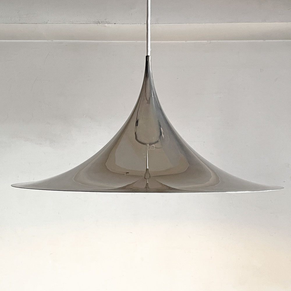 フォグ＆モーラップ フォグ＆モループ Fog＆Morup セミ Semi ペンダントライト シルバー Φ47cm デンマーク 北欧照明 ビンテージ ■