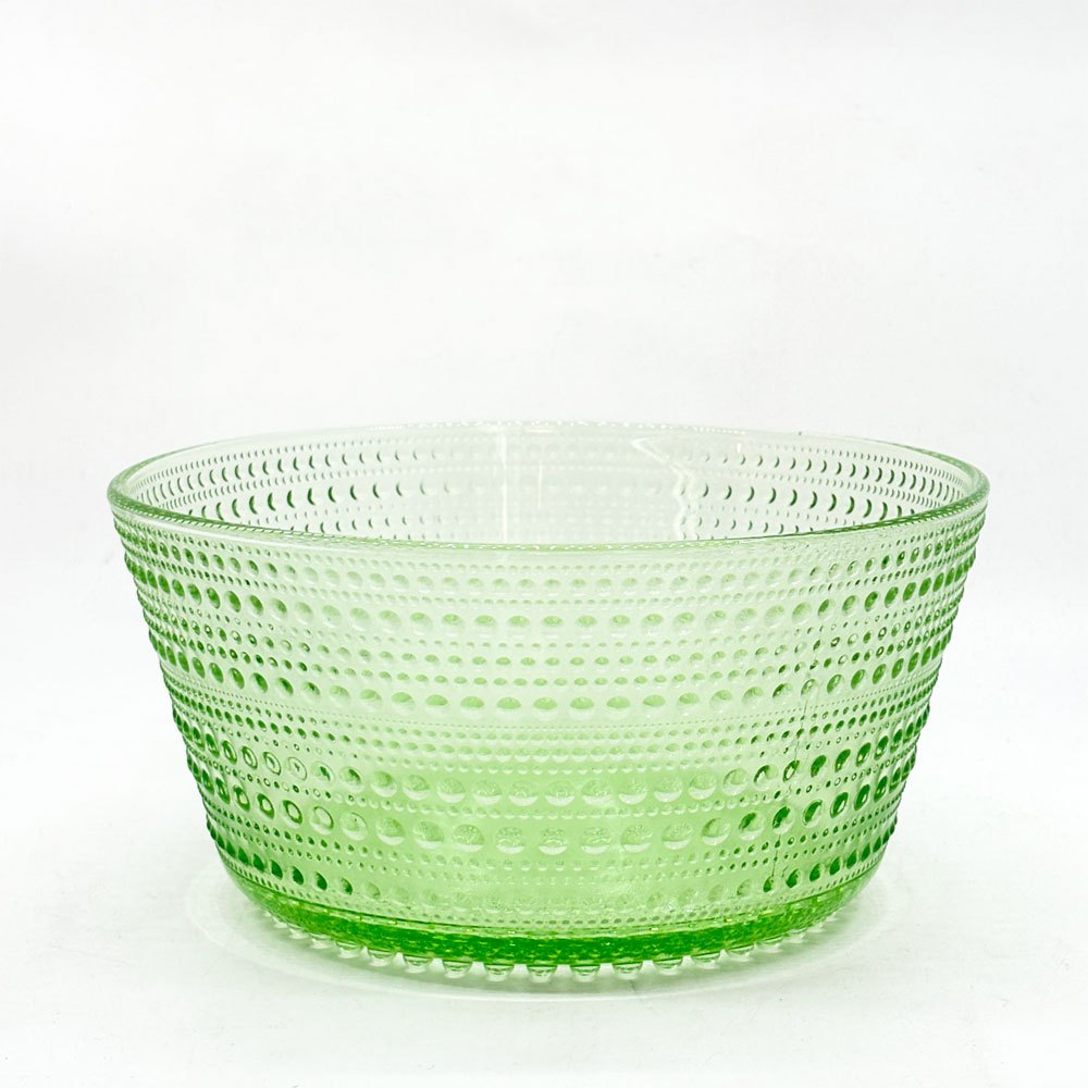 イッタラ iittala カステヘルミ Kastehelmi サービングボウル 20cm アップルグリーン 北欧食器 廃番カラー ●