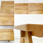 ドアーズリビングプロダクツ DOORS LIVING PRODUCTS ボシー BOTHY ベンチ オーク無垢材 コンパスレッグ ●