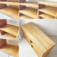 イデー IDEE プランクス PLANX サイドボード1 Sideboard1 タモ無垢材 オープンシェルフ AVボード ブックシェルフ 廃盤 ★