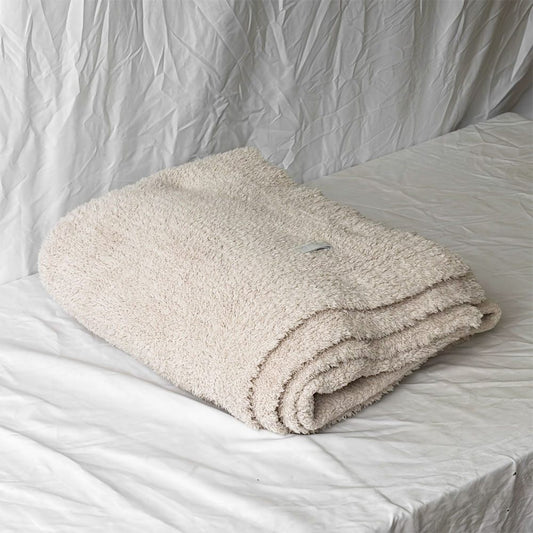 ベアフット ドリームズ BAREFOOT DREAMS コージーシック スロー CozyChic Throw ブランケット 137×183cm ベージュ系カラー A ◇
