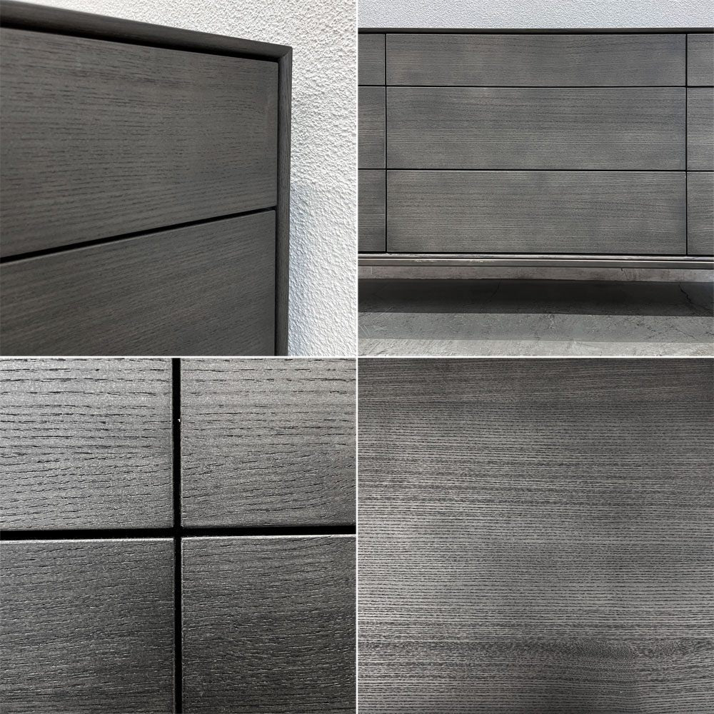 タイムアンドスタイル TIME＆STYLE スタンダードコンポジションキャビネット Standard composition cabinet チェスト 抽斗9杯 W210cm 参考価格約90万円以上 〓