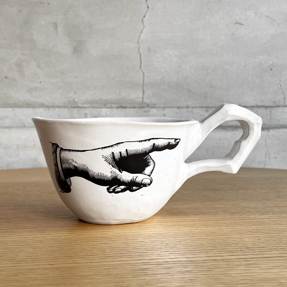 クーンケラミック Kuhn Keramik フィンガー ポインティング Finger Pointing ビッグカップ big cup 希少 ♪