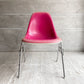 ハーマンミラー Herman Miller サイドシェルチェア サード 3rd ビンテージ PVCレザー FRP製 スタッキングベース イームズ B ♪