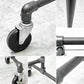 インダストリアルデザイン Industrial Design ハンガーラック 水道管パイプ ガス管 オーダー品 キャスター付き 店舗什器 A ●