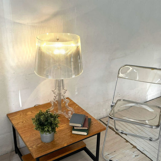 カルテル Kartell ブルジー BOURGIE テーブルランプ フロアライト クリスタル フェルーチョ・ラヴィアーニ Ferruccio Laviani イタリア 定価￥81.800- ★