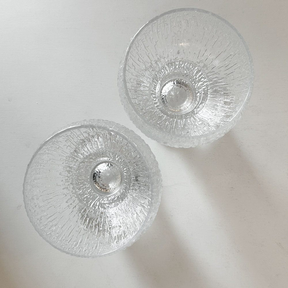 イッタラ iittala ケッケリト Kekkerit ビアグラス H14cm ティモ・サルパネヴァ ビンテージ ペア 北欧食器 A ◎