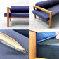 ベラコンテ bellacontte アップライトソファ UPRIGHT SOFA 2人掛け ホワイトオーク材 カバーリング モダンデザイン ●