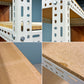 リオン LYON アングルシェルフ SLOTTED ANGLE SHELF 5段 オープンシェルフ W134 x D52 x H200cm P.F.S取扱 ◎