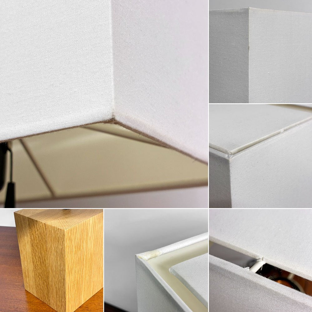 無印良品 MUJI スタンドライト用オーク材スタンド + シェード テーブルランプ MJ-SOSA ナチュラルモダン ◎