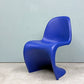 ヴィトラ vitra パントンチェア スタッキングチェア ブルー ヴェルナー・パントン Panton ミッドセンチュリー スペースエイジ A ◎