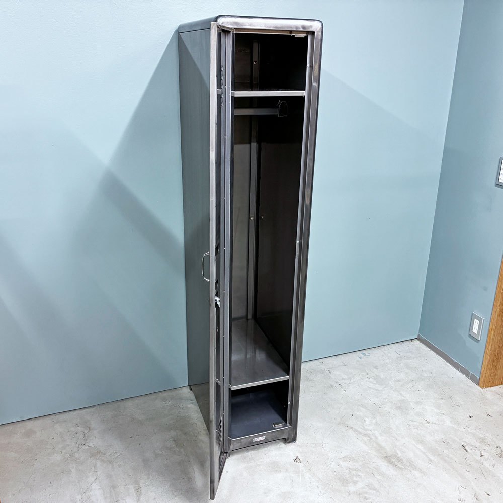 ダルトン DULTON ロッカー46 LOCKER 46 RAWフィニッシュ仕上げ 収納庫 スチール製 インダストリアルデザイン ガレージ アメリカンビンテージスタイル ◎