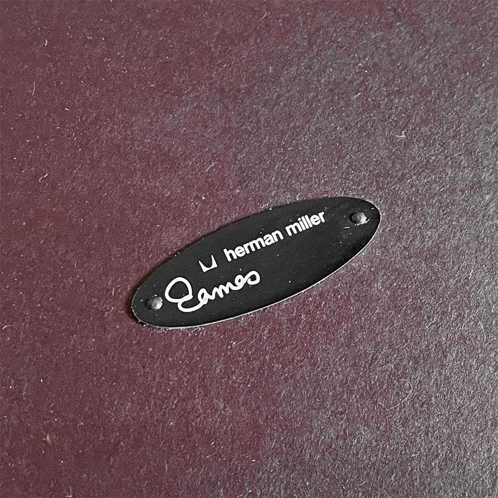 ハーマンミラー Herman Miller LTRT ワイヤーベース ローテーブル メラミントップ C&R イームズ ブラック ミッドセンチュリー ■