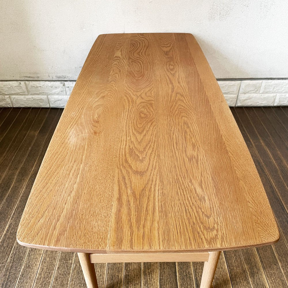 モモナチュラル Momo Natural リバーゲート RIVERGATE ローテーブル FD LOW TABLE エレベーターテーブル リフトアップ 昇降式 オーク材 W115cm 廃番サイズ ◎
