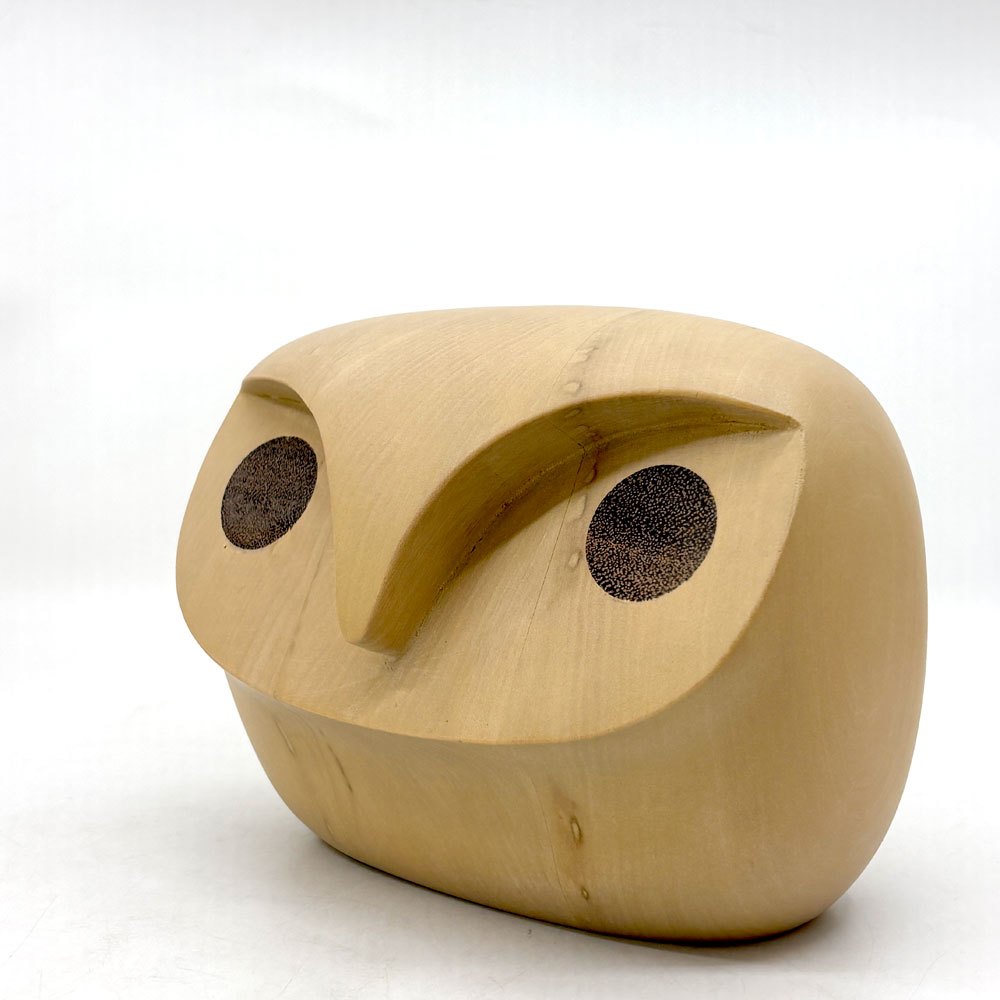 メニュー menu ハウディ オウル HOWDY OWL Mサイズ フクロウ オブジェ ライムウッド無垢材 オード コペンハーゲン Audo Copenhagen ●