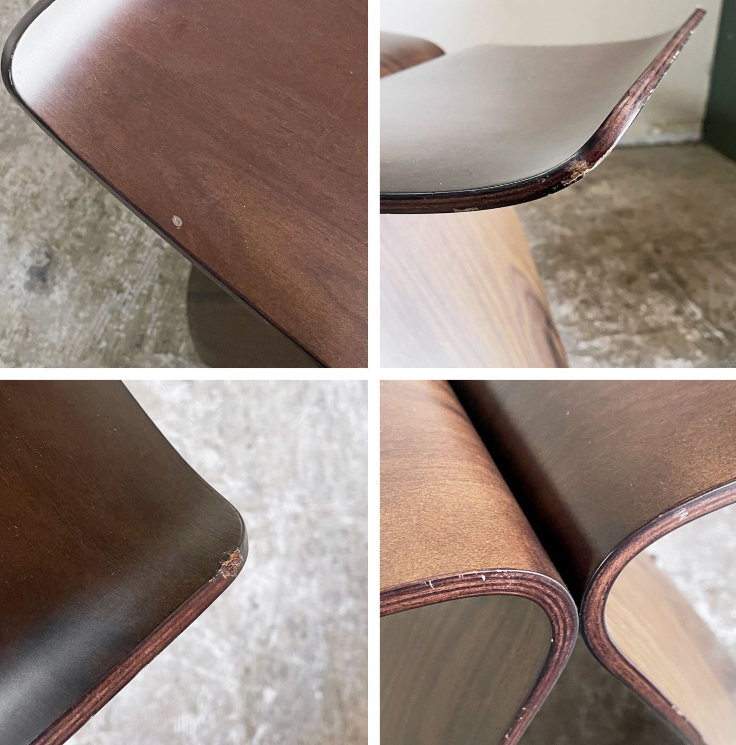 天童木工 Tendo バタフライスツール ローズウッド 柳宗理 MoMA ジャパニーズモダン ■