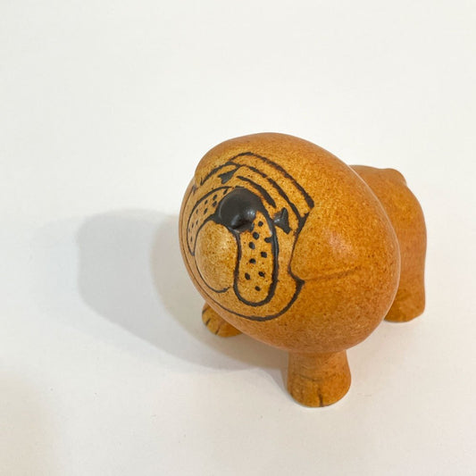 グスタフスベリ KERAMIK STUDION GUSTAVSBERG ケンネルシリーズ KENNEL ブルドッグ ミニ 復刻品 リサ・ラーソン Lisa Larson ◎