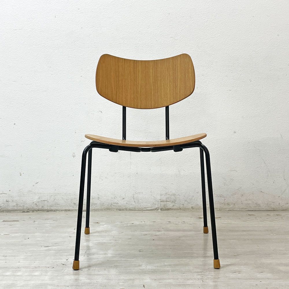 カールハンセン＆サン Carl Hansen & Son VLA26T Vegaチェア スタッキングチェア オーク材 ブラックスチール オイルフィニッシュ A ●
