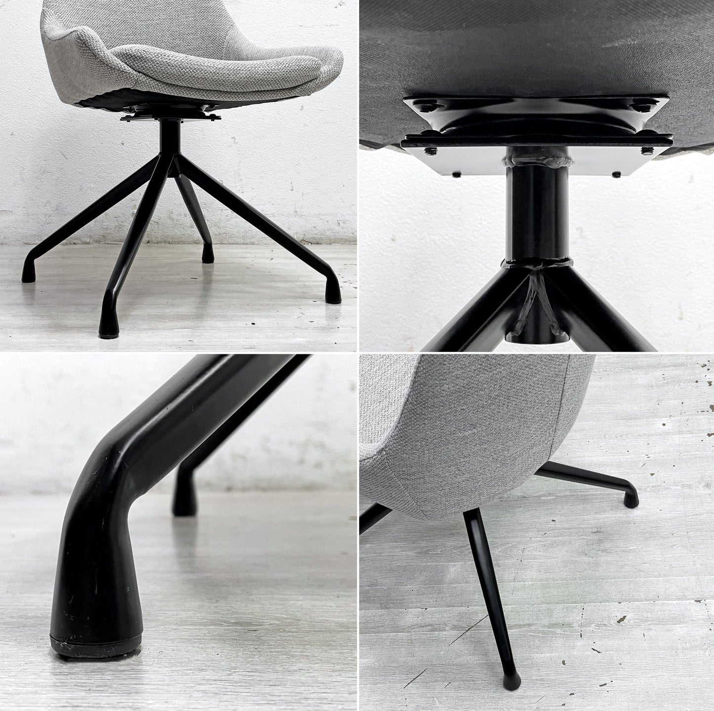 東馬 tohma アップタウンファニチャー UPTOWN FURNITURE ファーブ FAB ラウンドチェア デスクチェア 回転座面 ●