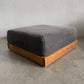 モモナチュラル Momo Natural エヌ・ボックス ソファ 3P ＋ オットマン N.BOX SOFA 3P + OTTOMAN L オーク材 旧型 ウッドベースタイプ 参考合計価格26万円～ 〓